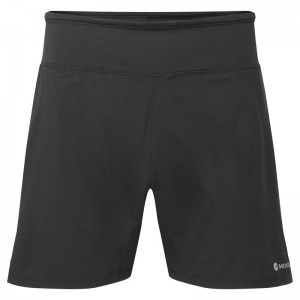 Montane Slipstream 5" Trail Löpar Shorts Herr Svarta | MMP7047WM