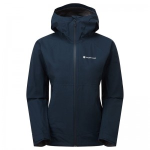 Montane Spirit Lite Vattentät Jacka Dam Mörkblå | JHK5946PM
