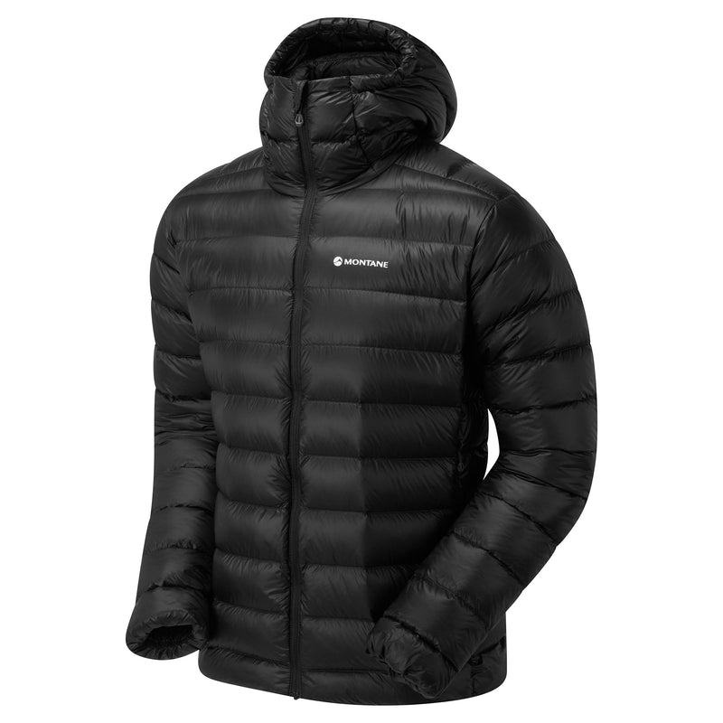 Montane Alpine 850 Lite Hooded Dunjackor Herr Svarta | SVT106FD
