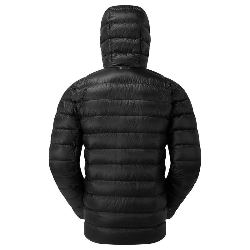 Montane Alpine 850 Lite Hooded Dunjackor Herr Svarta | SVT106FD