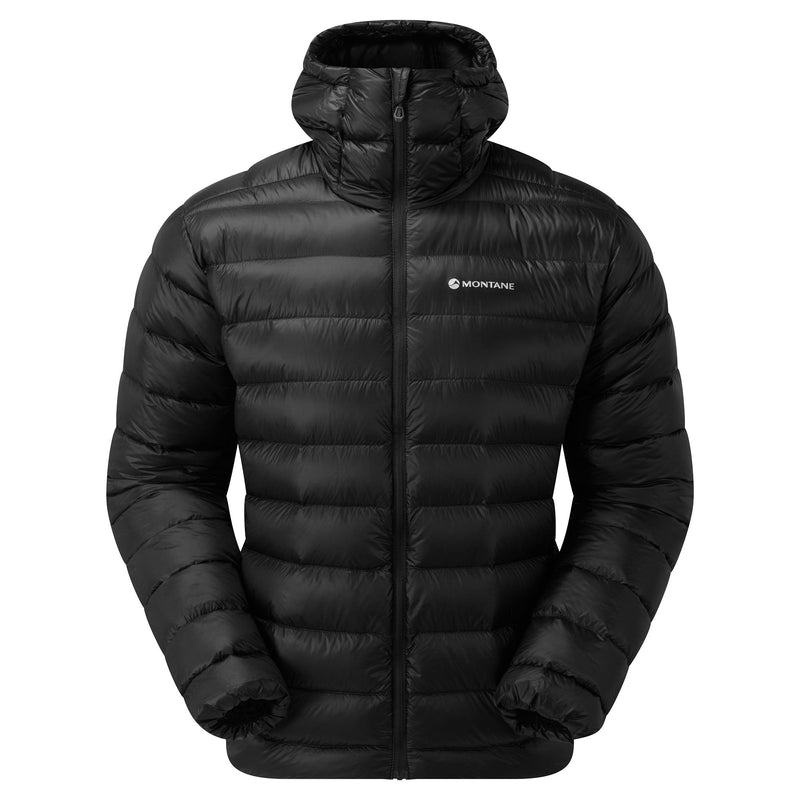 Montane Alpine 850 Lite Hooded Dunjackor Herr Svarta | SVT106FD