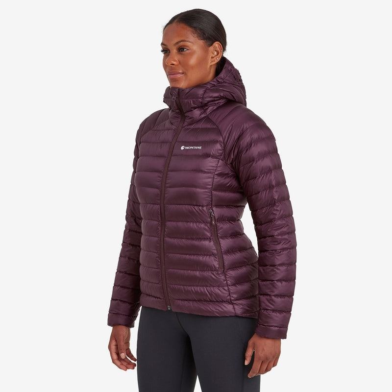 Montane Anti-Freeze Hooded Dunjackor Dam Lila | CSR7281TU