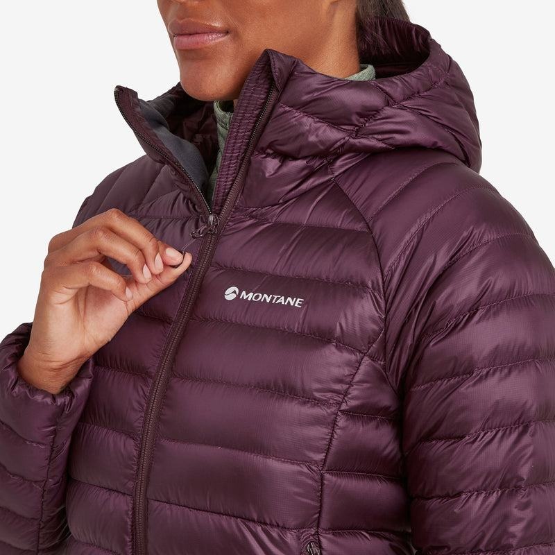 Montane Anti-Freeze Hooded Dunjackor Dam Lila | CSR7281TU