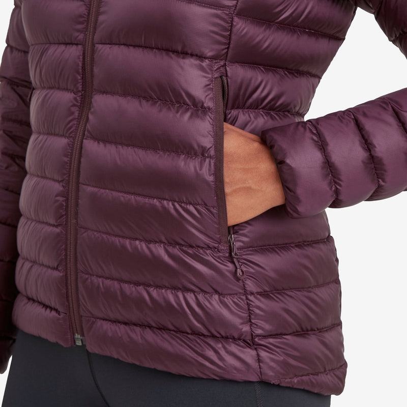 Montane Anti-Freeze Hooded Dunjackor Dam Lila | CSR7281TU