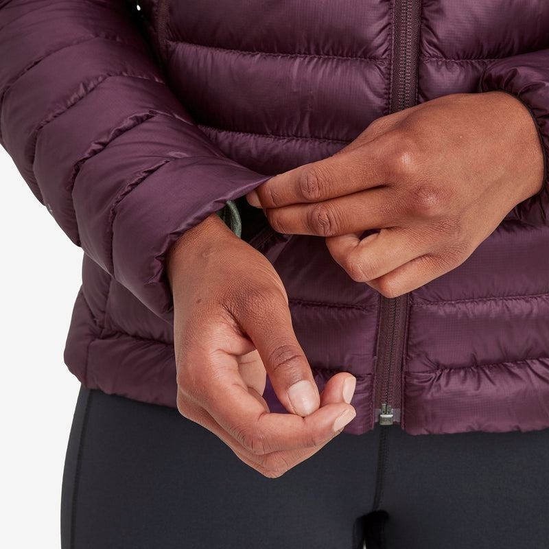 Montane Anti-Freeze Hooded Dunjackor Dam Lila | CSR7281TU