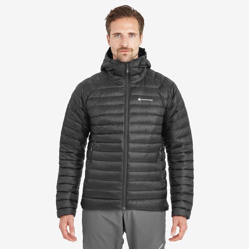 Montane Anti-Freeze Hooded Dunjackor Herr Svarta | QBA3934NH