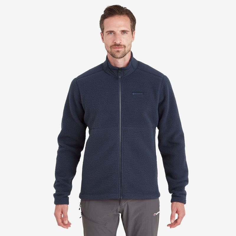Montane Chonos Fleecejackor Herr Mörkblå | SPX226AG