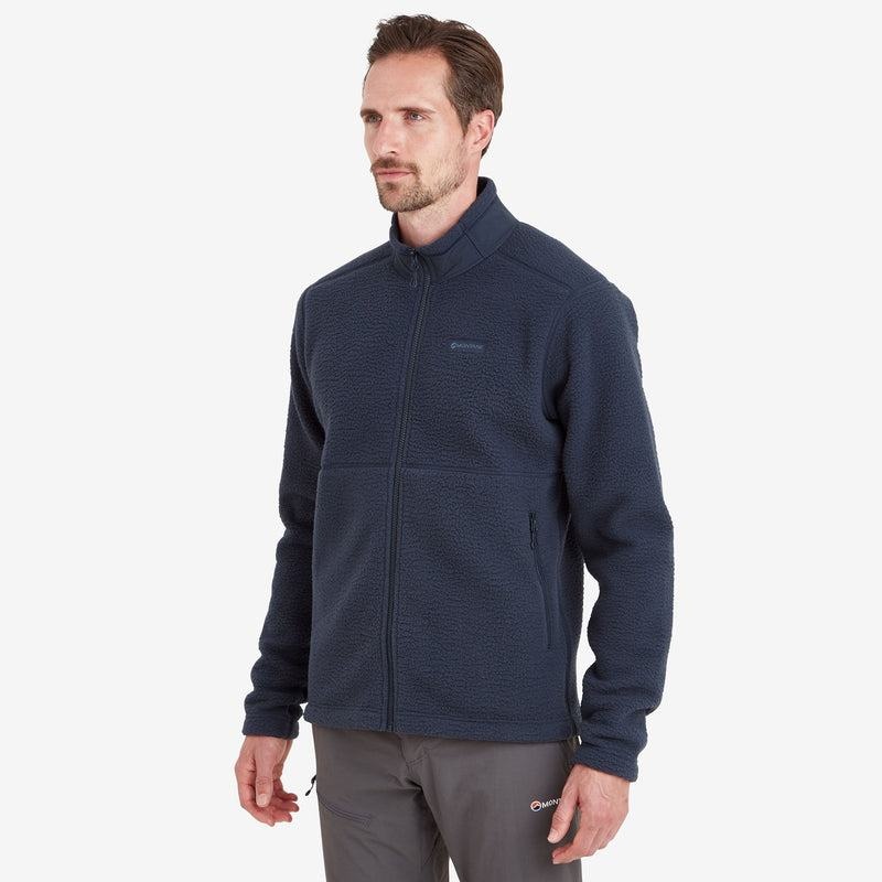 Montane Chonos Fleecejackor Herr Mörkblå | SPX226AG