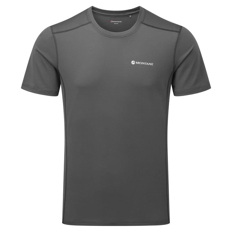 Montane Dart Lite T-shirt Herr Mörkgrå | JFK9639FY