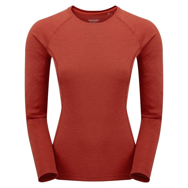 Montane Dart Long Sleeve T-shirt Dam Orange Röda | JXR2293OF