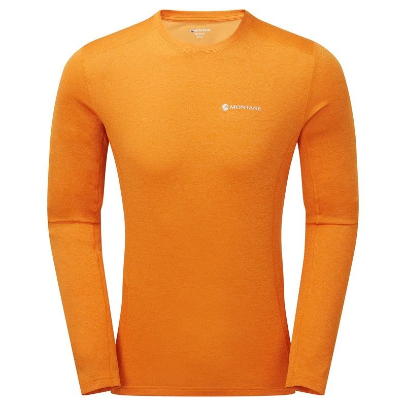 Montane Dart Long Sleeve T-shirt Herr Orange | PQP1579BG