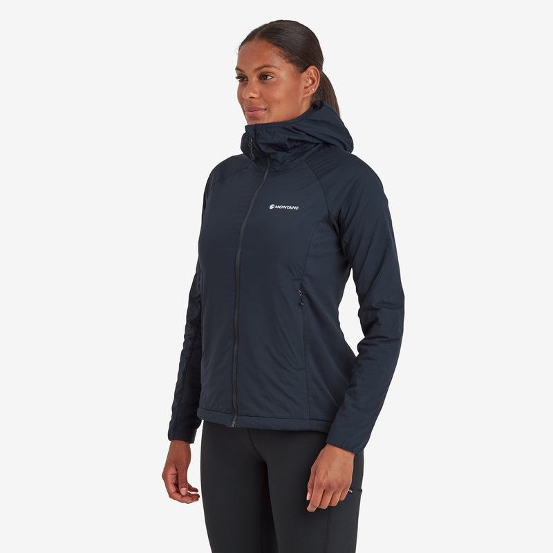 Montane Fireball Lite Hooded Isolerade Jackor Dam Mörkblå | DCA6621DV