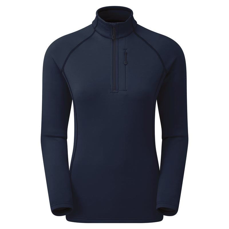 Montane Fury Zip Pull-On Skinna Dam Mörkblå | XWH1462EL