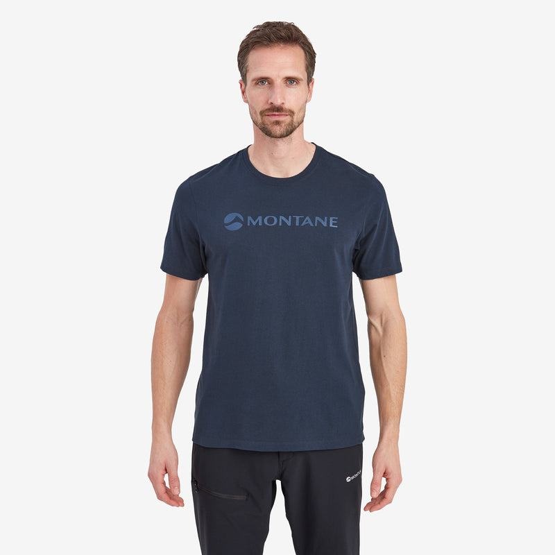 Montane Mono Logo T-shirt Herr Mörkblå | MDZ4222SZ