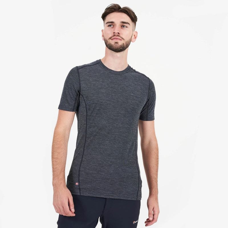 Montane Primino 140 T-shirt Herr Svarta | HLF281ON