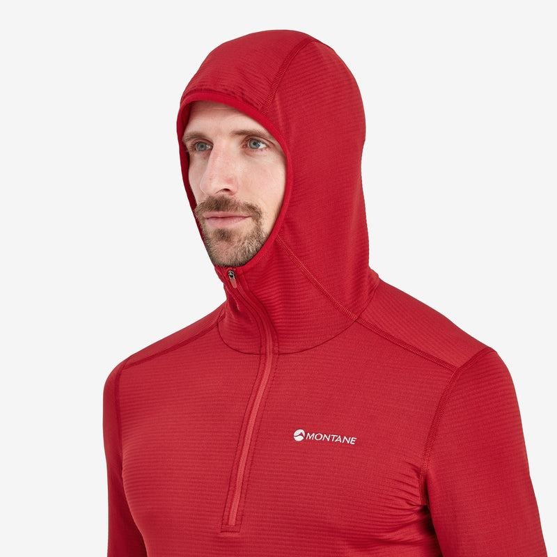 Montane Protium Lite Hooded Pull On Skinna Herr Mörkröda | HQD1860CF