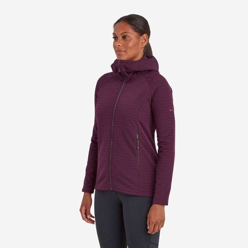 Montane Protium XT Hooded Fleecejackor Dam Lila | WAM8799TV