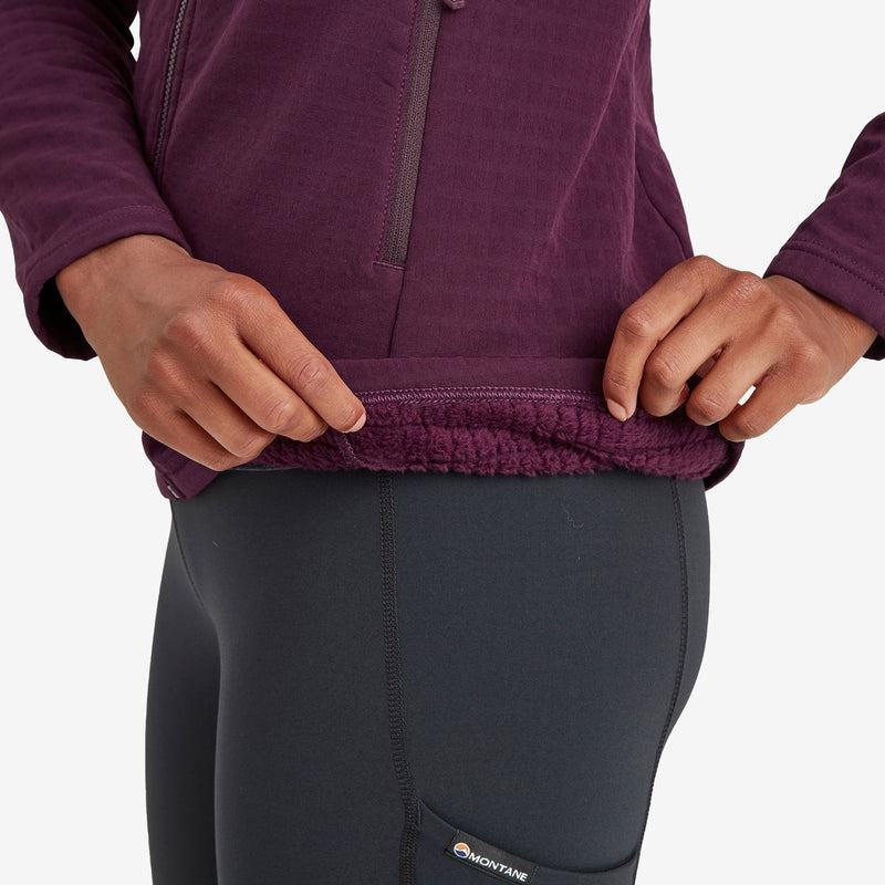 Montane Protium XT Hooded Fleecejackor Dam Lila | WAM8799TV