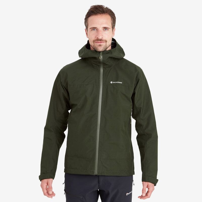 Montane Spirit Vattentät Jacka Herr Mörkgröna | TPM7162SS