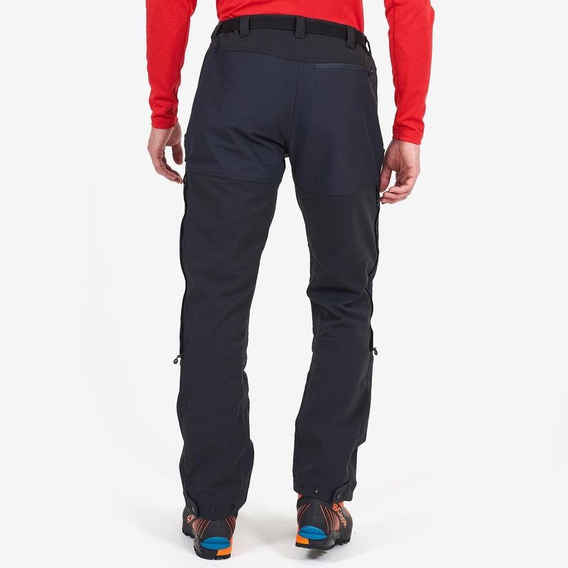Montane Super Terra Byxor Herr Svarta | XGO63BT