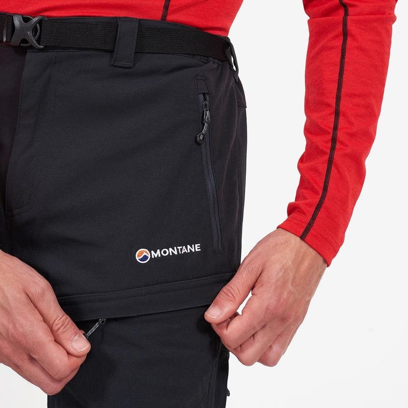 Montane Super Terra Byxor Herr Svarta | XGO63BT