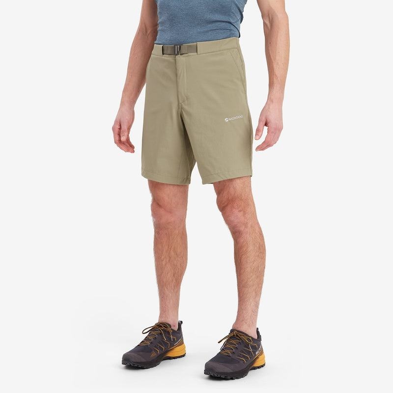 Montane Tenacity Lite Shorts Herr Khaki | BTJ6532HY
