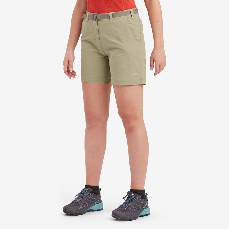 Montane Terra Stretch Lite Shorts Dam Khaki | TYW4450EU