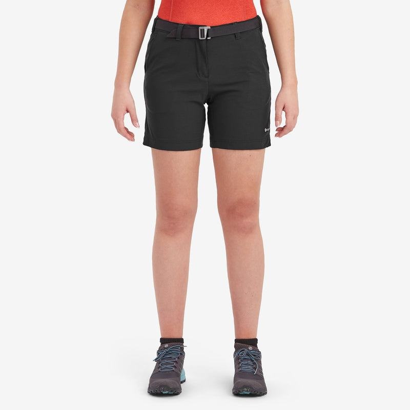 Montane Terra Stretch Lite Shorts Dam Svarta | PRS3699HR