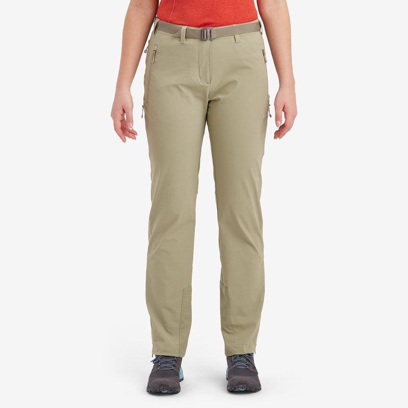 Montane Terra Stretch Långbyxor Dam Khaki | FZC5249JG