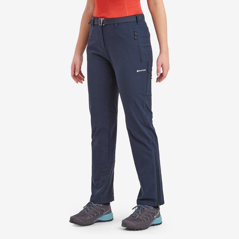 Montane Terra Stretch Långbyxor Dam Mörkblå | IKI7664PC