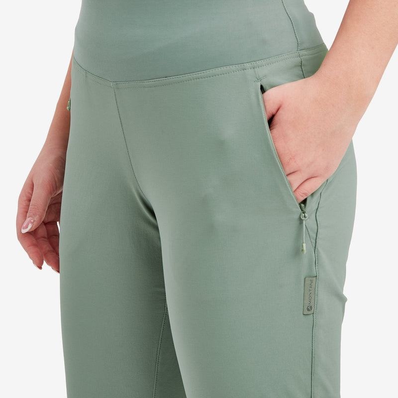 Montane Tucana Lite Stretch Leggings Dam Grå Gröna | FOZ8964PJ