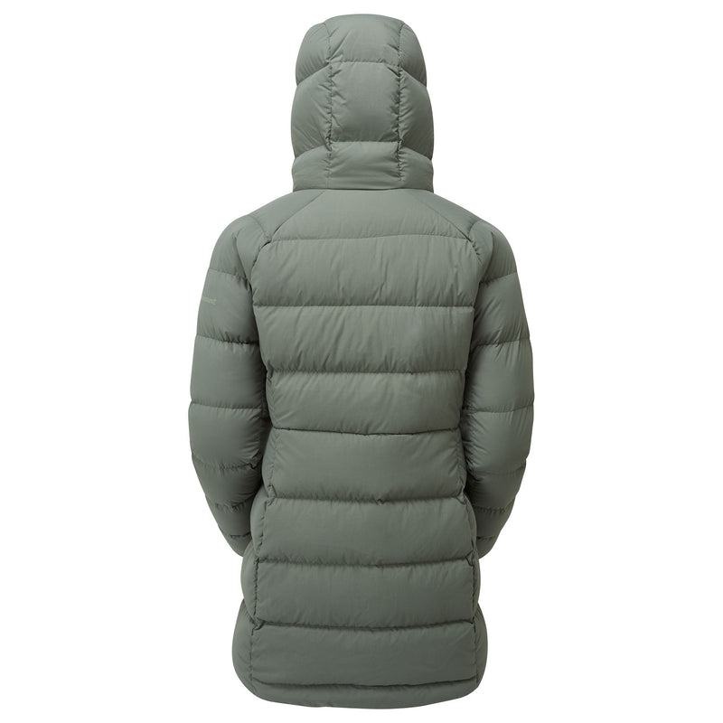 Montane Tundra Hooded Dunjackor Dam Grå Gröna | JGB4292JW